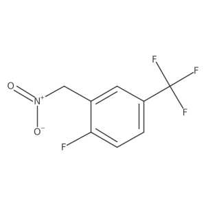 1-Fluoro-2-(nitromethyl)-4-(trifluoromethyl)benzene Structure