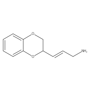 3-(2,3-Dihydro-1,4-benzodioxin-2-yl)prop-2-en-1-amine Structure