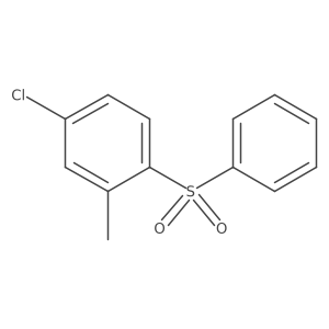 4-Chloro-2-methyldiphenyl sulfone Structure