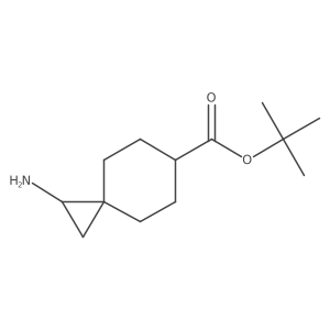 Tert-butyl 1-aminospiro[2.5]octane-6-carboxylate Structure