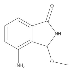 4-Amino-3-methoxyisoindolin-1-one Structure