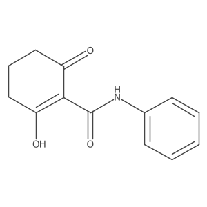2-hydroxy-6-oxo-N-phenylcyclohex-1-ene-1-carboxamide Structure