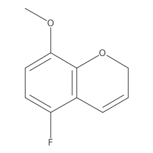5-fluoro-8-methoxy-2H-chromene结构式