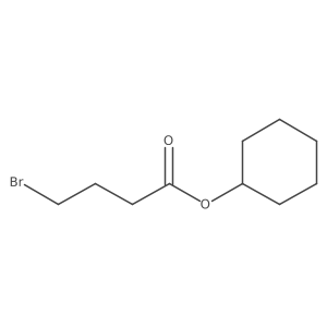 Cyclohexyl 4-bromobutanoate Structure