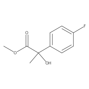 Methyl 2-(4-fluorophenyl)-2-hydroxypropanoate Structure