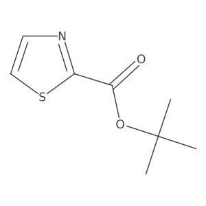 Boc thiazole Structure