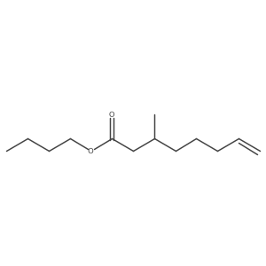 Butyl (3S)-3-methyl-7-octenoate结构式
