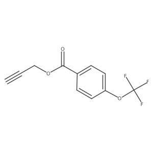 2-Propyn-1-yl 4-(trifluoromethoxy)benzoate Structure