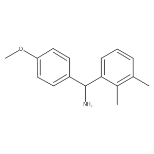 I+/--(4-Methoxyphenyl)-2,3-dimethylbenzenemethanamine Structure