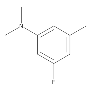(3-Fluoro-5-methyl-phenyl)-dimethyl-amine Structure