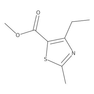 Methyl 4-ethyl-2-methyl-1,3-thiazole-5-carboxylate Structure