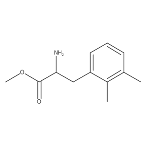 Methyl (S)-2-amino-3-(2,3-dimethylphenyl)propanoate结构式