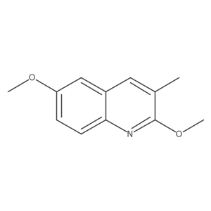 2,6-Dimethoxy-3-methylquinoline结构式