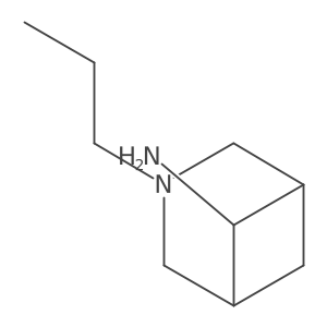3-Propyl-3-azabicyclo[3.1.1]heptan-6-amine结构式