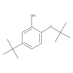 2-Tert-butoxy-5-tert-butylphenol Structure