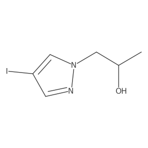 1-(4-iodo-1H-pyrazol-1-yl)propan-2-ol Structure