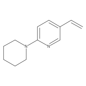 2-(Piperidin-1-yl)-5-vinylpyridine Structure