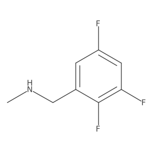 Methyl[(2,3,5-trifluorophenyl)methyl]amine Structure
