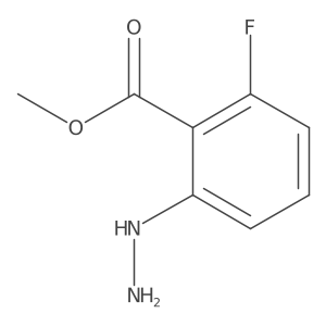 Methyl 2-fluoro-6-hydrazinylbenzoate Structure