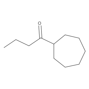 1-Cycloheptylbutan-1-one结构式