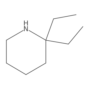 2,2-Diethylpiperidine结构式