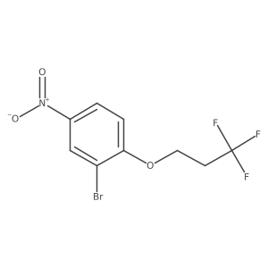 3-Bromo-4-(3,3,3-trifluoropropyloxyl)nitrobenzene Structure