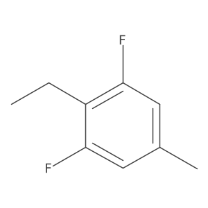 Benzene, 2-ethyl-1,3-difluoro-5-methyl- Structure