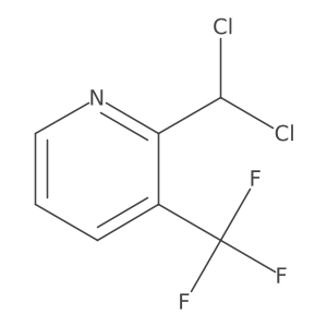 2-(Dichloromethyl)-3-(trifluoromethyl)pyridine Structure