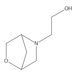 2-(2-Oxa-5-azabicyclo[2.2.1]hept-5-yl)ethanol结构式