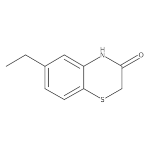 6-Ethyl-2H-benzo[b][1,4]thiazin-3(4H)-one Structure