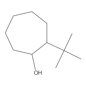rac-(1R,2S)-2-tert-butylcycloheptan-1-ol结构式