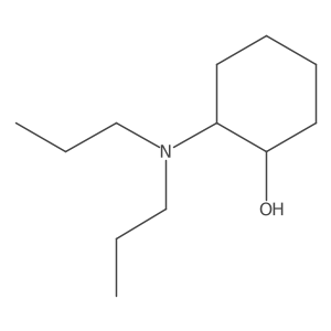 (1S,2S)-2-(dipropylamino)cyclohexan-1-ol Structure
