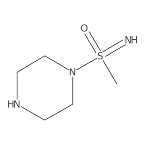 Imino(methyl)(piperazin-1-yl)-lambda6-sulfanone Structure