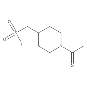 (1-Acetylpiperidin-4-yl)methanesulfonyl fluoride Structure