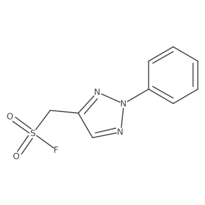(2-phenyl-2H-1,2,3-triazol-4-yl)methanesulfonyl fluoride Structure