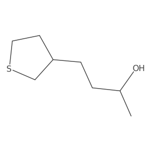 (2S)-4-(thiolan-3-yl)butan-2-ol结构式