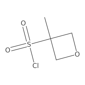 3-Methyloxetane-3-sulfonyl chloride Structure