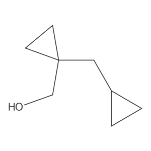 [1-(Cyclopropylmethyl)cyclopropyl]methanol Structure