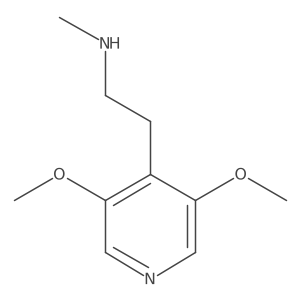 [2-(3,5-Dimethoxypyridin-4-yl)ethyl](methyl)amine Structure