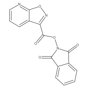 1,3-dioxo-2,3-dihydro-1H-isoindol-2-yl [1,2]oxazolo[5,4-b]pyridine-3-carboxylate Structure