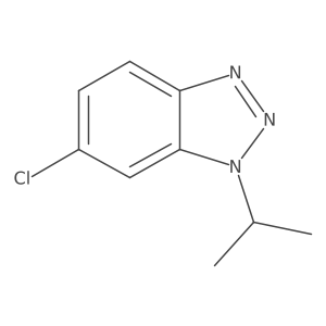 6-chloro-1-(propan-2-yl)-1H-1,2,3-benzotriazole Structure