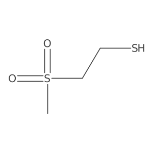 2-Methanesulfonylethane-1-thiol Structure