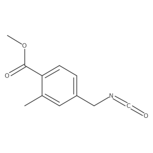 Methyl 4-(isocyanatomethyl)-2-methylbenzoate结构式