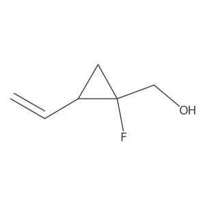 ((1S,2S)-1-Fluoro-2-vinylcyclopropyl)methanol Structure