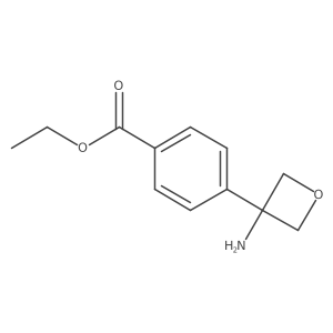 Ethyl 4-(3-aminooxetan-3-yl)benzoate Structure