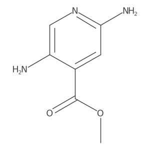 Methyl 2,5-diaminoisonicotinate Structure