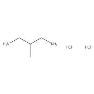 2-Methylpropane-1,3-diamine dihydrochloride结构式