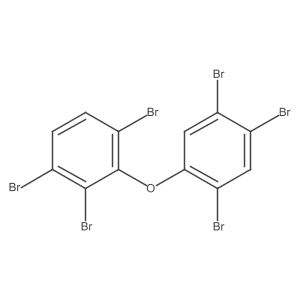 2,2',3,4',5',6-Hexabromodiphenyl ether结构式