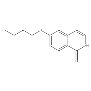 6-(3-Chloropropoxy)isoquinolin-1(2H)-one Structure