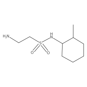 2-Amino-N-(2-methylcyclohexyl)ethanesulfonamide结构式